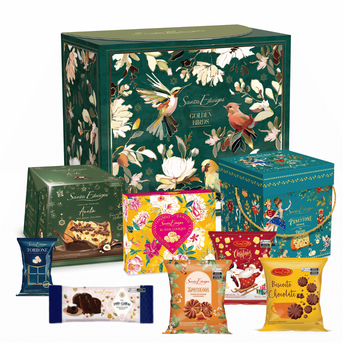 Kit Natalino Golden Birds