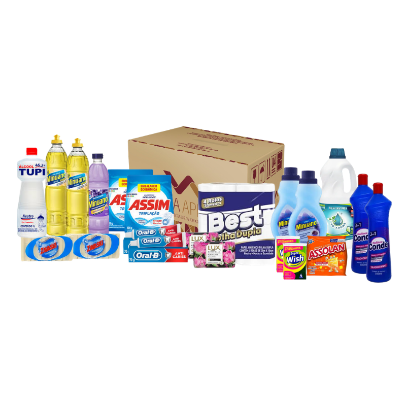 Kit Higiene e Limpeza Plus